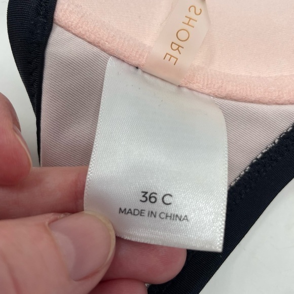 Shade & Shore Black & Gold Bikini Top – Size 36C - Picture 9 of 9